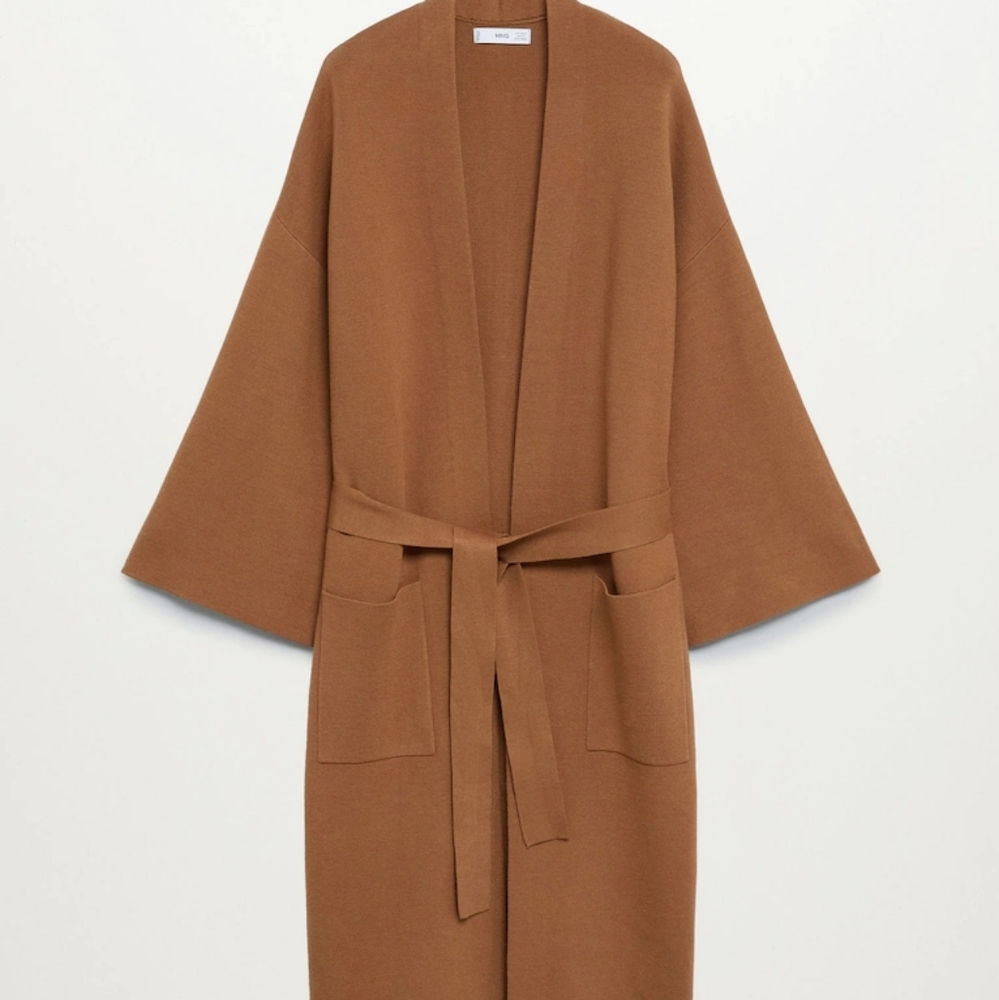 MANGO Belted cardigan - Picture 7 of 7